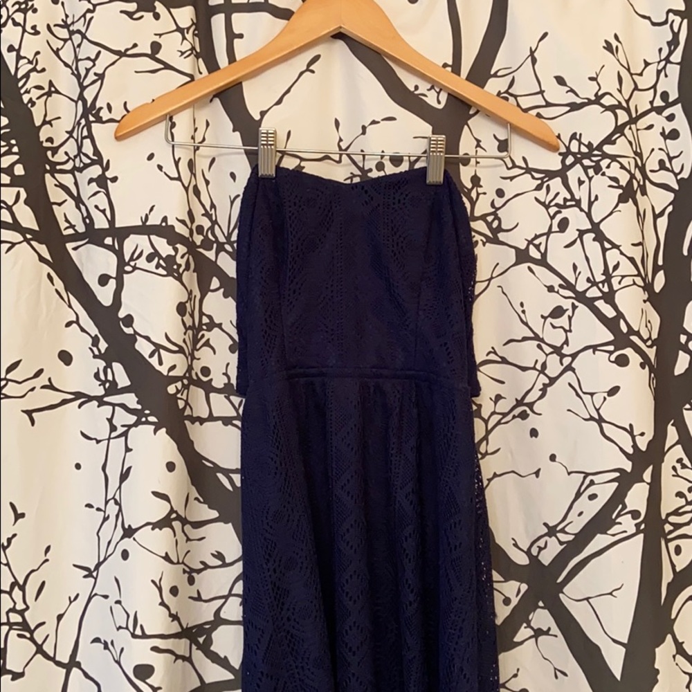 High-Low Knit Dress